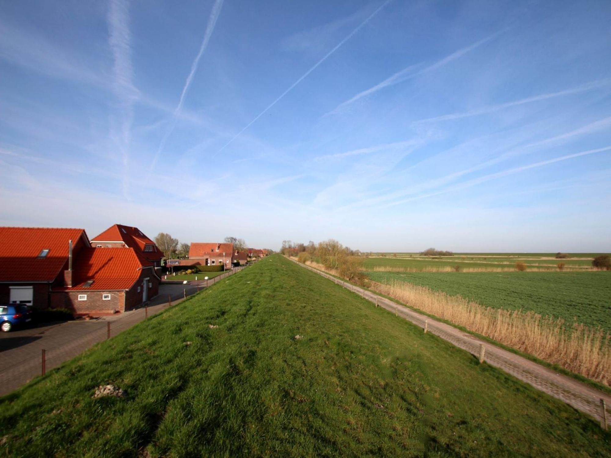 Spacious Apartments With Private Terrace Near The North Sea Dike Nessmersiel Luaran gambar