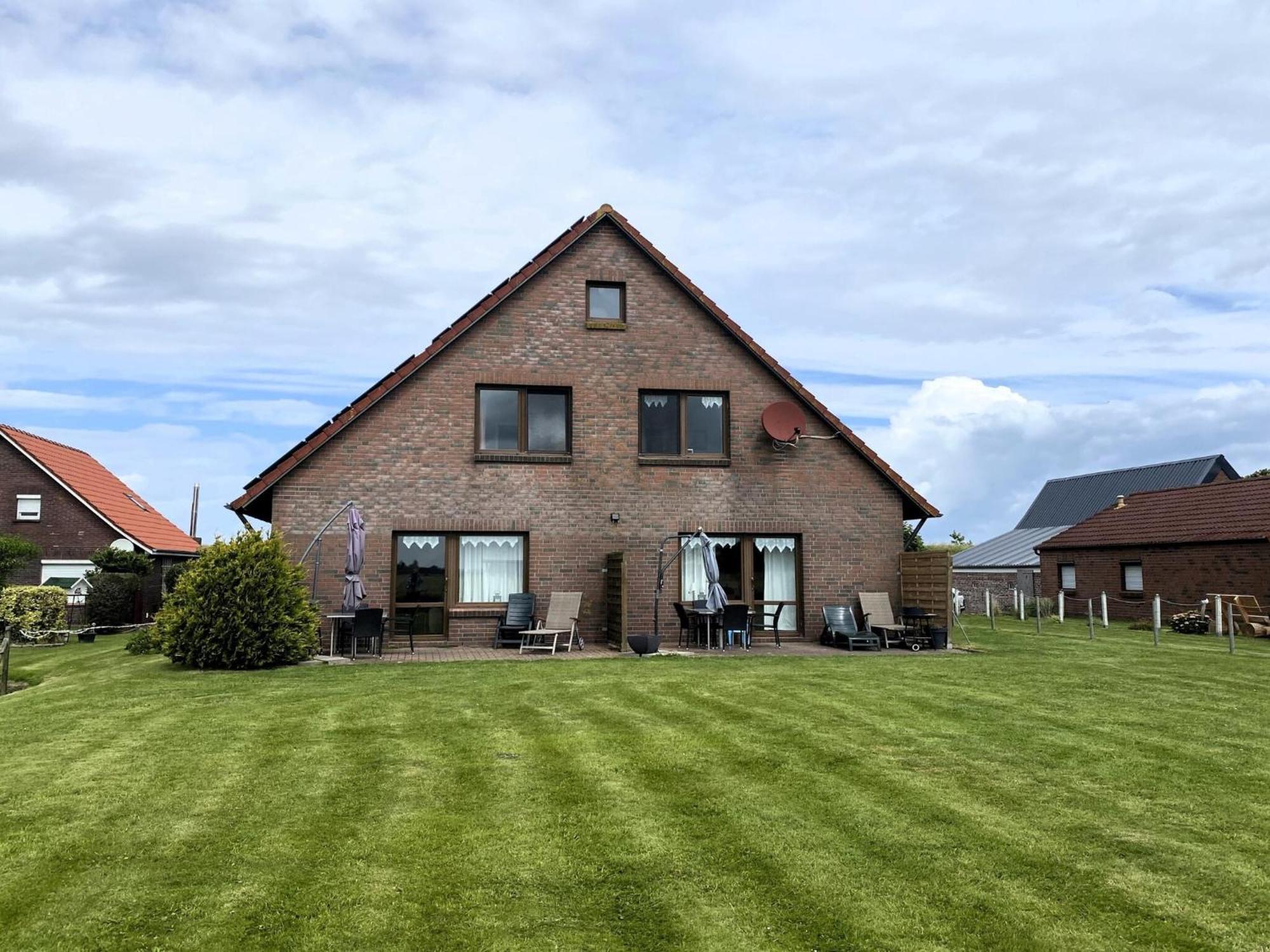 Spacious Apartments With Private Terrace Near The North Sea Dike Nessmersiel Luaran gambar